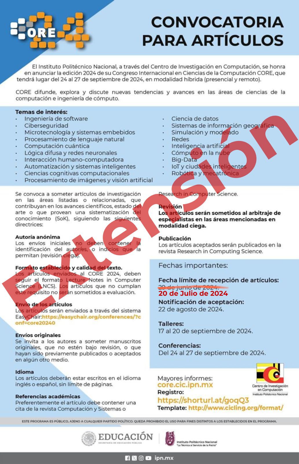 CFP CORE24 español